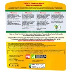 B&M Roundup Weedkiller Spray Gun 1L -Magic Garden 142685 round up fast action weedkiller spray gun 1l 2