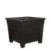 B&M Slate Grey Square Planter 33cm