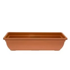 B&M Bell Pot Trough 60cm - Terracotta -Magic Garden 256221 Bell Pot Terracotta Trough 60cm 2