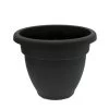 B&M Bell Pot Black Planter 35cm -Magic Garden 256223 Bell Pot Black Planter 35cm 1