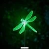 B&M Colour Changing Solar Stake Light - Dragonfly -Magic Garden 286951 colour changing stake solar light dragonfly 2