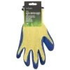Rolson Latex Coated Gloves - Blue -Magic Garden 318838 rolson latex gloves 4asst med large blue 41