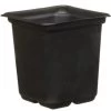 B&M Black Plant Pots 15pk