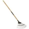 Rolson Ash Wood Leaf Rake -Magic Garden 330079 rolson leaf rake ash wood handle 21
