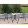 B&M Sorrento Rattan Effect Bistro Set 3pc -Magic Garden 331140 sorrento rattan effect bistro set 3pc1