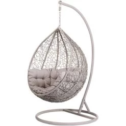 B&M Siena Hanging Egg Chair -Magic Garden 331302 hanging egg chair 2