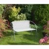 B&M Sorrento Rattan Effect Bench 1 B&M Sorrento Rattan Effect Bench -Magic Garden 332609 sorrento rattan effect bench
