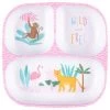 B&M Little Safari Small Kids Platter - Pink -Magic Garden 334213 small kids platter girls