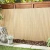 Artificial Bamboo Screening 4 X 1m - Natural -Magic Garden 342461 all purpose pvc cane screen natural