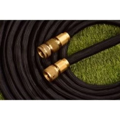 B&M Rolson Heavy Duty Expanding Hose & Gun 75ft -Magic Garden 342805 watering hose gun rolson 75ft 2