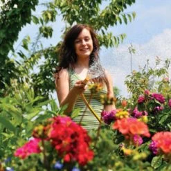 B&M Hozelock Quick Connect Nose Nozzle & Hose Connector 2pk -Magic Garden 344425 hozelock hose nozzle and waterstop connector