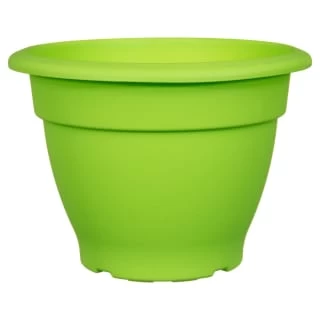 B&M Bell Pot Round Planter 30cm - Green 3 B&M Bell Pot Round Planter 30cm - Green