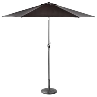 Crank Handle Parasol 2.7m - Black 3 Crank Handle Parasol 2.7m - Black