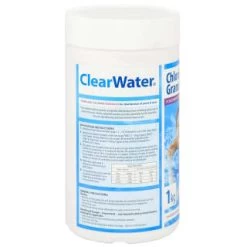 ClearWater Chlorine Granules 1kg -Magic Garden 353363 clearwater 1kg chlorine granules 4