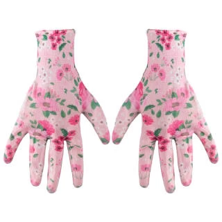 Fashion Nitrile Coated Garden Glove - Floral 4 Fashion Nitrile Coated Garden Glove - Floral - Image 2