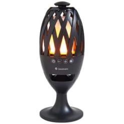 Goodmans Bluetooth Flame Speaker -Magic Garden 354958 goodmans bluetooth led flame speaker