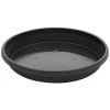B&M Saucer Planter - Black -Magic Garden 359335 359336 saucer 32cm 38cm black