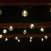 Solar Powered Bulb String Lights 50pk - Warm White