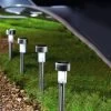 Eveready Mini Solar Lighting Posts 8pk - Colour Changing -Magic Garden 366414 eveready mini solar lights posts 10pk white