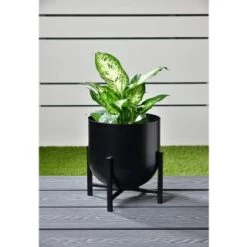 B&M New York Planter Large - Black