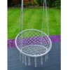 B&M Dakota Hanging Chair - Grey -Magic Garden 366706 dakota grey hanging chair