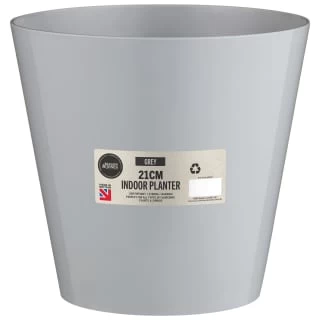 Indoor Planter 21cm - Grey 3 Indoor Planter 21cm - Grey