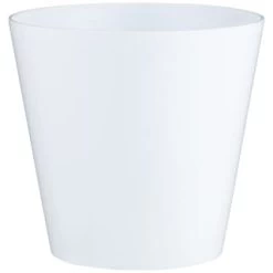 Indoor Planter 21cm - White -Magic Garden 369893 21cm indoor planter white 2