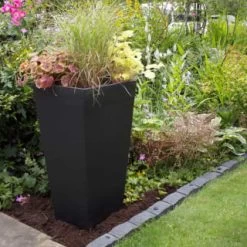B&M Sonata Planter 71cm - Slate -Magic Garden 377698 sonata planter slate 70cm 2