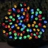 Eveready Solar Powered LED String Lights 80pk - Multicolour -Magic Garden 379213 eveready solar powered string lights 80 multi colour leds