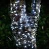 Solar Powered Micro LED Lights 200pk - Cool White -Magic Garden 379228 200 solar powered micro led string lights cool white