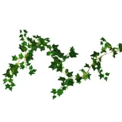 Solar Powered 5m Artificial Ivy Leaf Garland 60pk - Warm White LED -Magic Garden 379256 botanical garden 5m solar powered artificial ivy leaf garland 60 warm white leds60 warm white leds 2
