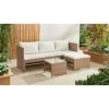 Valencia Reversible Rattan Effect Corner Sofa Set -Magic Garden 379293 379442 valencia reversible rattan effect corner sofa set 3