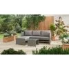 Sorrento Reversible Rattan Effect Corner Sofa Set 2pc -Magic Garden 379294 379446 sorrento reversible rattan corner set
