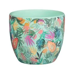 B&M Superbloom Sun Ceramic Plant Pots 3pk - Floral 10 B&M Superbloom Sun Ceramic Plant Pots 3pk - Floral -Magic Garden 379332 3pk superbloom ceramic plant pots floral 3