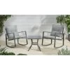 Madison Premium Rocking Bistro Set 3pc -Magic Garden 379367 379480 madison rocking 3 piece bistro set