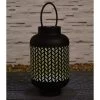 Marrakesh XL Metal Solar Powered Lantern - Metallic Gold -Magic Garden 379378 marrakesh matt finish lantern