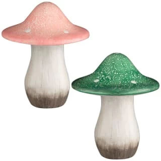 B&M Ceramic Mushroom Ornament - Pink 4 B&M Ceramic Mushroom Ornament - Pink - Image 2