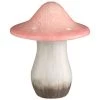 B&M Ceramic Mushroom Ornament - Pink