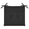 Luxury Seat Pads - Black 2pk