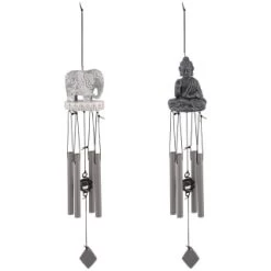 B&M Tranquil Garden Windchime - Buddha -Magic Garden 379541 tranquil garden windchime group