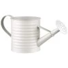 B&M Ribbed Matt Watering Can - Cream