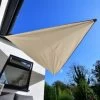 Sail Shade 3m - Cream -Magic Garden 379775 3m sail shade cream