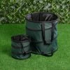 B&M Heavy Duty Pop-up Garden Bins - Green -Magic Garden 379938 2 pack pop up gardening bins green