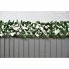 Expanding Artificial Rose & Leaf Trellis 180 X 30cm -Magic Garden 379970 expanding leaf trellis with roses 180x30cm 2