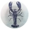 B&M Ocean Print Plate - Lobster -Magic Garden 381060 ocean print plate lobster