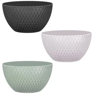 B&M Urban Textured Large Picnic Bowl - Green 4 B&M Urban Textured Large Picnic Bowl - Green - Image 2