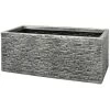 B&M Slate Effect Trough Planter -Magic Garden 381626 slate trough pewter planter