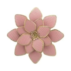 B&M Flower Wall Plaques 2pk - Pink 11 B&M Flower Wall Plaques 2pk - Pink -Magic Garden 392757 2pk metal wall flowers pink 4