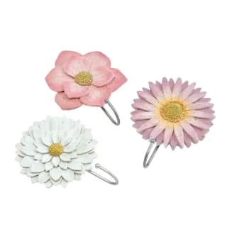 B&M Flower Wall Hook - Cream 7 B&M Flower Wall Hook - Cream - Image 5