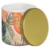 B&M Printed Candle With Gold Lid -Magic Garden 392779 printed candle with gold lid 3